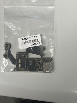 Original Apple iPhone 13 Pro Max 128 GB Platine Motherboard Mit Face ID TOP