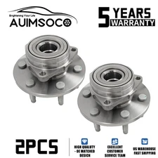 2 Pcs Wheel Hub Bearings Front /W ABS LH&RH Sides For TAHOE 2001-2006 4WD/4x4