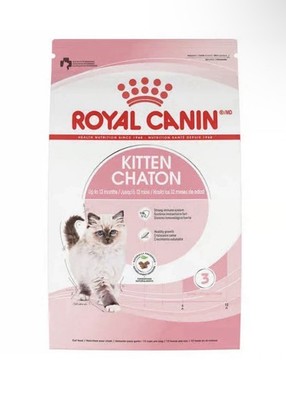 Royal Canin Feline Health Nutrition Dry Kitten Food - 7lb