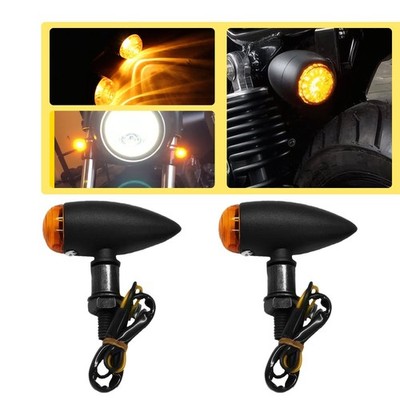 2x Turn Signal Lights For Kawasaki Vulcan VN 1500 1600 1700 2000 800 900 Classic