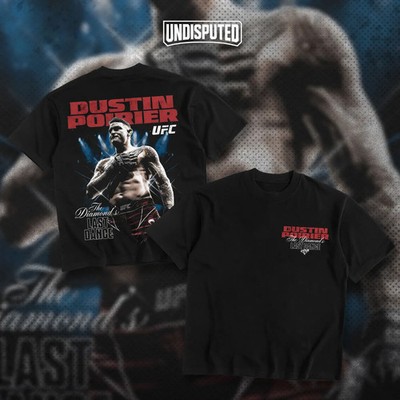 Dustin The Diamond Poirier Last Dance Heavy Cotton Graphic T-shirt For UFC Fans