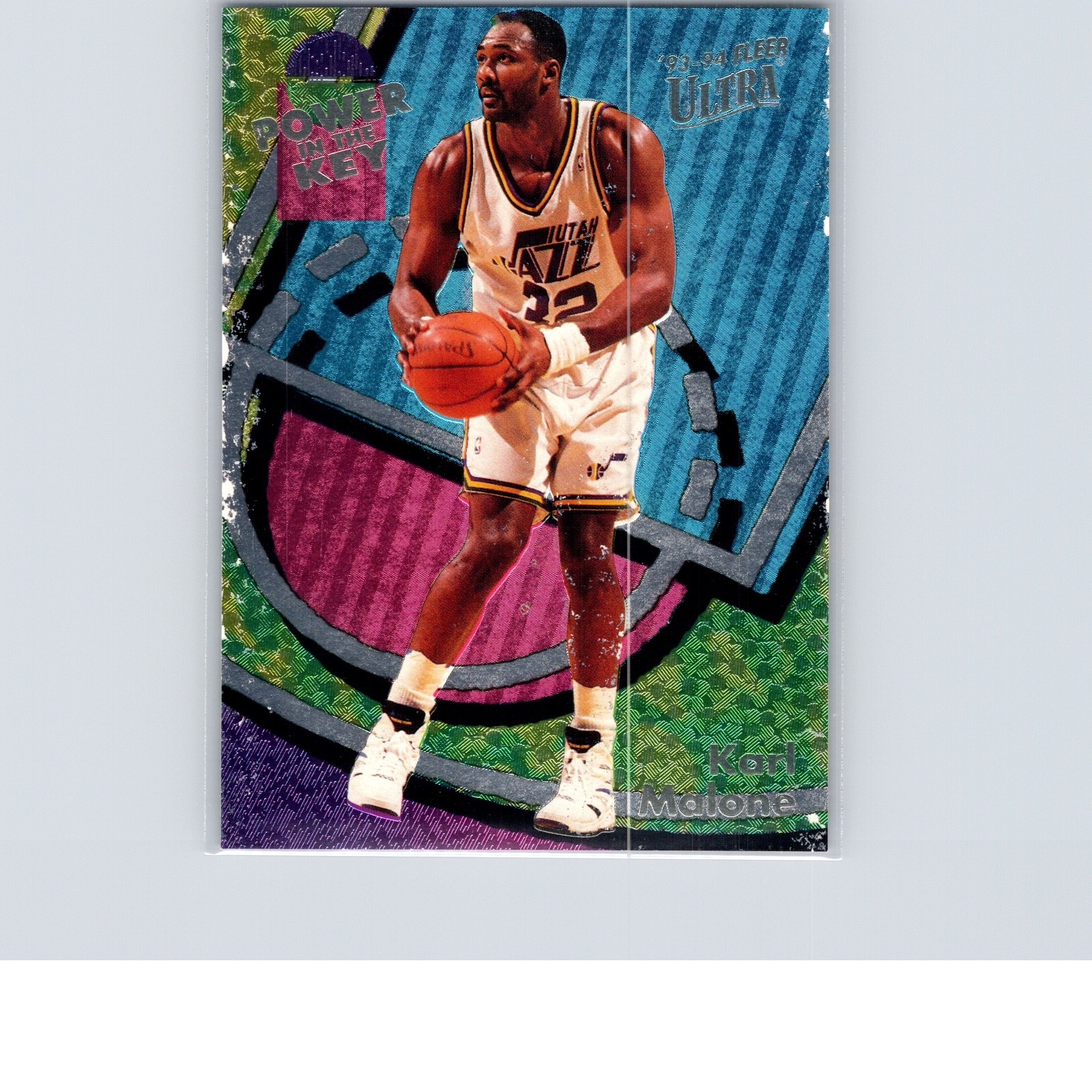 1993-94 Fleer Ultra - Power in the Key Karl Malone