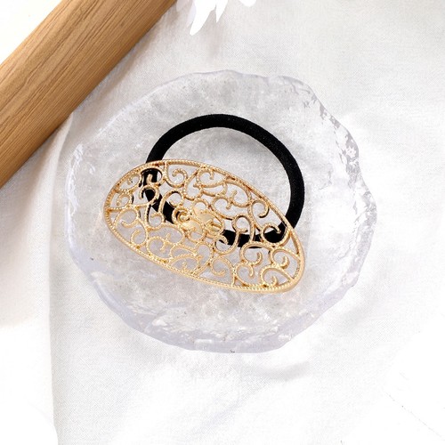 Metal Hair Tie Retro Hair Cuff Wrap Vintage Glossy Hair Rope for Women Girls HOT - Picture 13 of 31