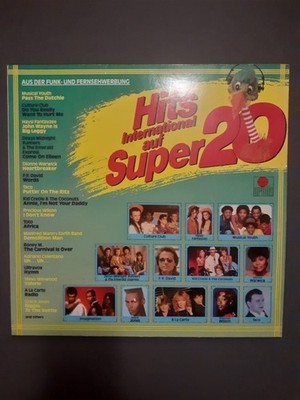 12'' Vinyl - Hits International auf SUPER 20 a la carte radio taco toto africa uh