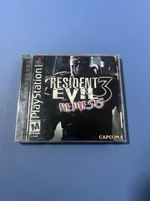 Resident Evil 3: Nemesis (PlayStation 1, 1999) Complete With Reg Card Tested