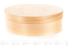 Round Wooden Box Craft Supplies Replacement Part New 17x5x17cm Round Container
