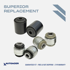 AUTOACER -6p Rear Lower Suspension Arm Hydra Bushings for JAGUAR S-Type  XJ8 XJR