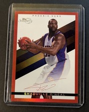 2008-09 Topps Signature Facsimile Red #TS-SO Shaquille O'Neal /869 Lakers HOF