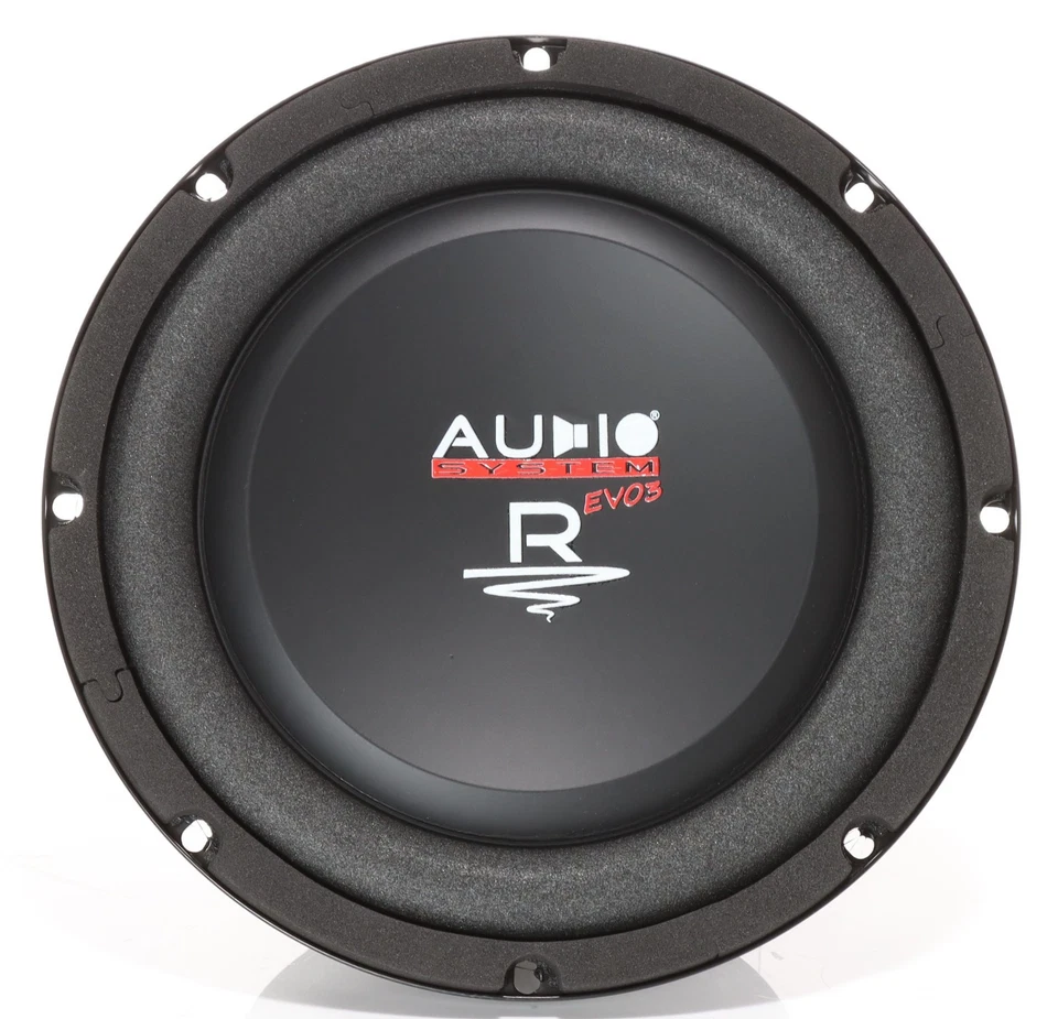 AUDIO SYSTEM R-08 Flat EVO3 D4 20cm Subwoofer 275 Watt Auto Woofer 8" Radion - Bild 3 von 4