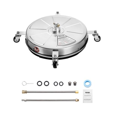 #ad HOT 18quot; Pressure Washer Surface CleanerStainless Steel Pressure Washer Attach $109.71