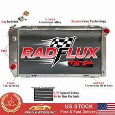Cc400 At Aluminum Radiator For 1973-1974 Ford Country Sedan Base 5.8l 6.6l V8 At