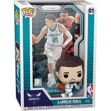 Lamelo Ball Funko Pop! Tarjetas coleccionables Panini Prizm NBA con figura de caja de exhibición #01