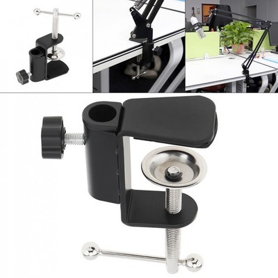 Universal C-Clamp Lamp Holder Desk Mount Clamp Base for Swing Arm Lights