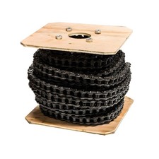 Jeremywell 35 Roller Chain 50 Feet 5 Master Links for Go Karts, Mini Bikes...