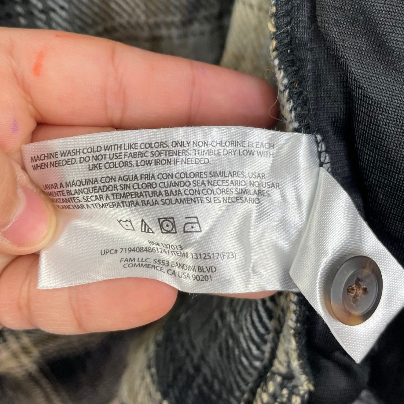 Orvis plaid button down shacket with pockets line… - image 10