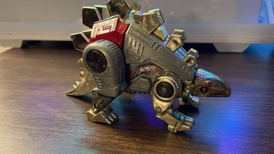 vintage Hasbro Transformers G1 Dinobot Snarl action figure from 1985