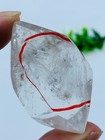 Rare Herkimer Diamond Crystal Gem enhydro+three big moving Water Droplets 42 G — photo 6
