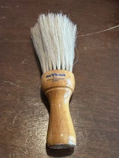 Vintage Dubl Duck Shaving Brush Wood Handle Beautiful 
