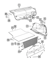 Genuine Mopar Fuel Tank Filler Tube Funnel 5147012AA
