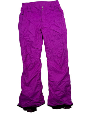 Columbia Waterproof Insulated Ski Pants Small Purple Omni Heat Tech Snowcore