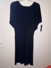 Tahari by ASL Arthur S. Levine Black Catherine Dress NWT! 12