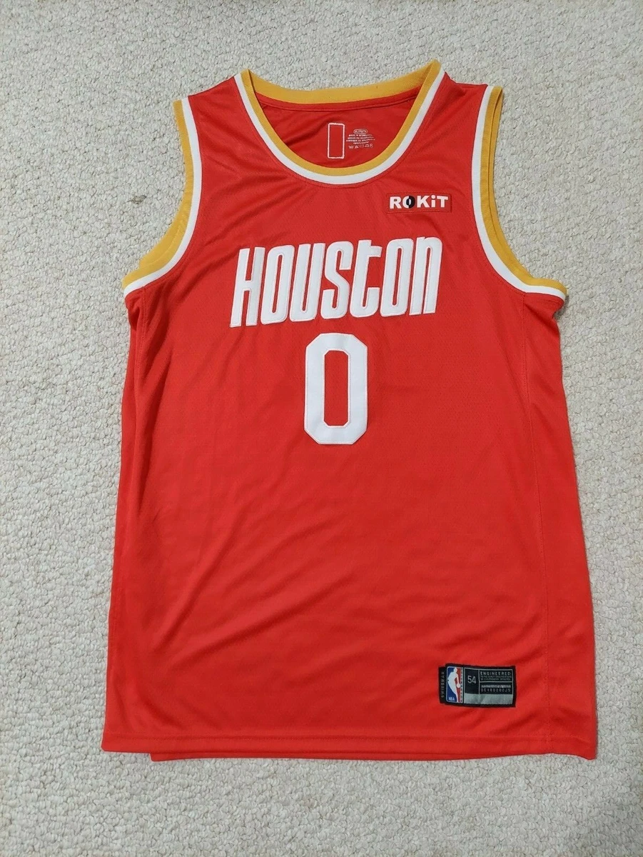Russell Westbrook Houston Rockets Jersey Size Nike Swingman HWC 54