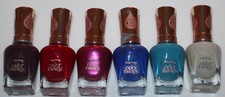 Sally Hansen 6-PACK Made n USA Color Therapy Argan Oil Formula Nail Polish NEW