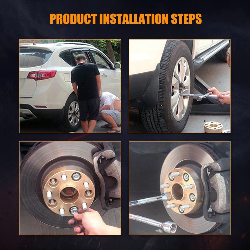 Espaciadores de rueda MIROZO 2X 1.25" 5x4.5 12x1.5 para Lexus RC300 Suzuki Grand Vitara Foto 4 de 4