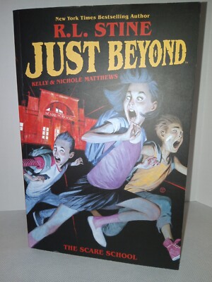 R.L. Stine Just Beyond The Scare School 2019 Comic Style Book