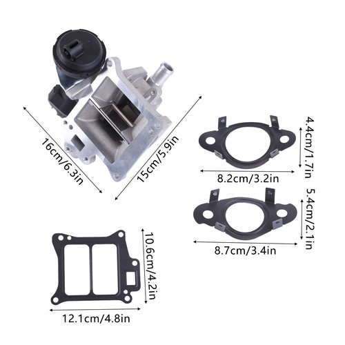 Válvula de recirculación de gases de escape para Volvo V70 3 XC60 XC70 D4204 31422378 AGR - Imagen 16 de 16