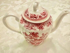 Vintage Villeroy & Boch Fasan Rot (Pheasant Red) Coffee Tea Pot Made in Germany