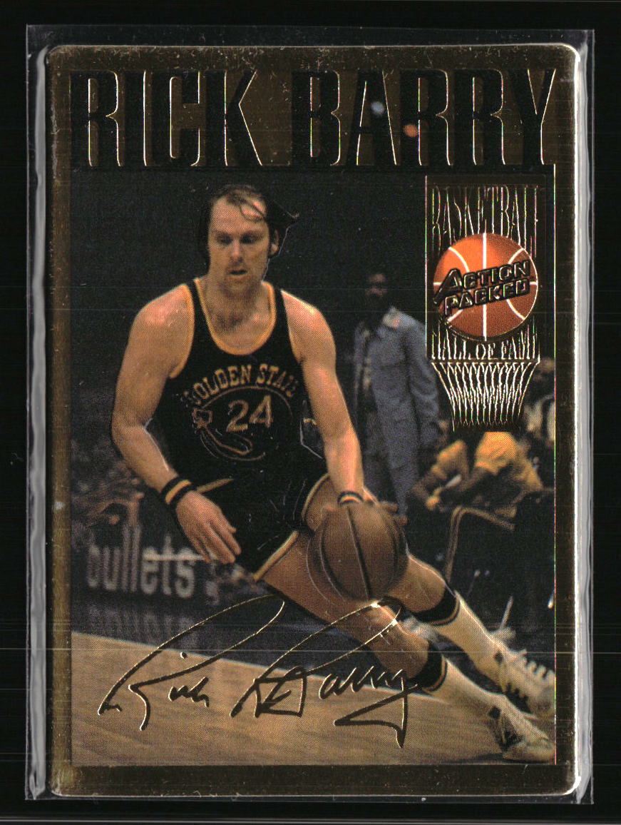 Rick Barry 1995 Action Packed Hall of Fame #5G  Basketball Card