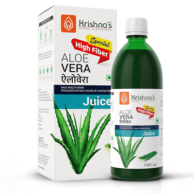 Krishna's Special Aloe Vera High Fiber Juice - 1 l (Pack of 1) | eBay