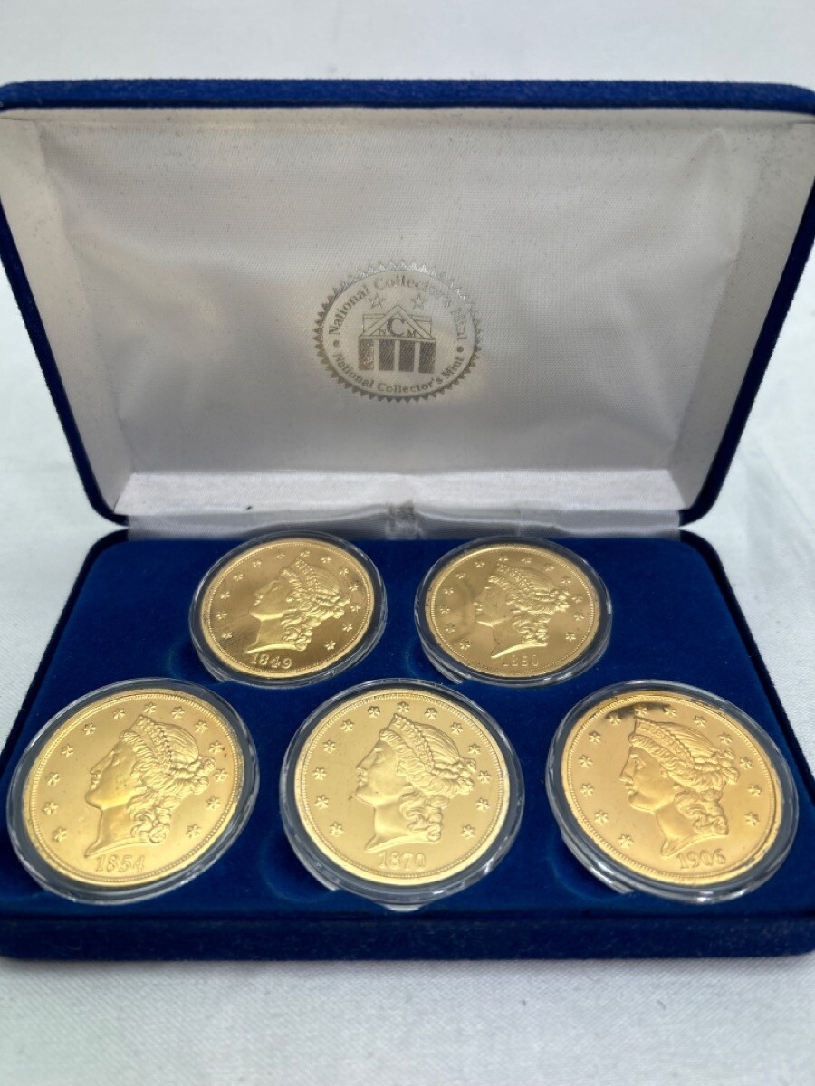 National Collectors Mint Double Eagle Tribute Proof Set 24K Gold