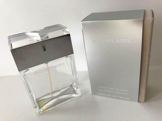 michael kors perfume silver bottle