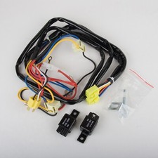 Nokya Relay Wire Nok9201 H5054 Head Light Bulb Adapter Replace Connector Lamp EO