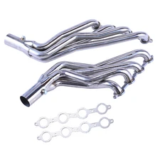 Long Tube Headers 1 3/4" Conversion Swap For Chevy C10 LS Truck LS1 LS2 LS3 LS6