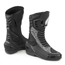 motorcycle boots | Forma FRECCIA EVO black white sport track street touring tech