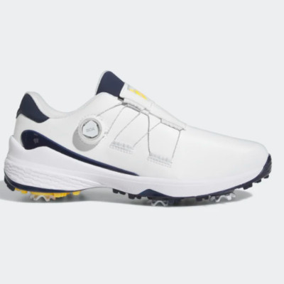 Adidas ZG23 BOA Light Strike Golf Shoes 'White/Navy'- H06348