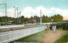 c1910 Judges Stand, Cold Spring Park, Circus, Rochester, New Hampshire Postcard