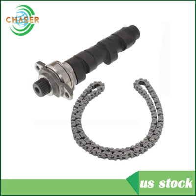 Stage 2 Two Camshaft Hot Cam Hotcams w/Timing Chain For Honda TRX400EX 2x4 99-08