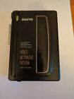 Sanyo M1118 Standard Compact Cassette Voice Recorder Handheld Dictaphone Black