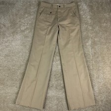 Vintage Wildfire Levis Panatela mens Pants 29x31 beige pocket Leg Bootcut