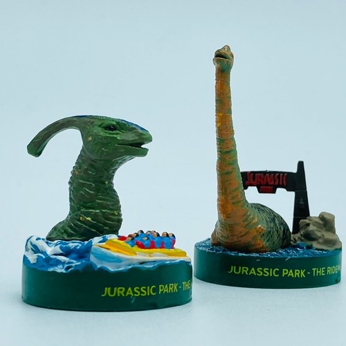 Jurassic Park 2 Dinosaur Mini Figure Set UNIVERSAL STUDIOS JAPAN 2002 World Lost - Picture 2 of 19