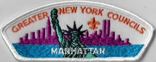Greater New York Councils BSA Manhattan CSP WHT Bdr. [MX-11773]