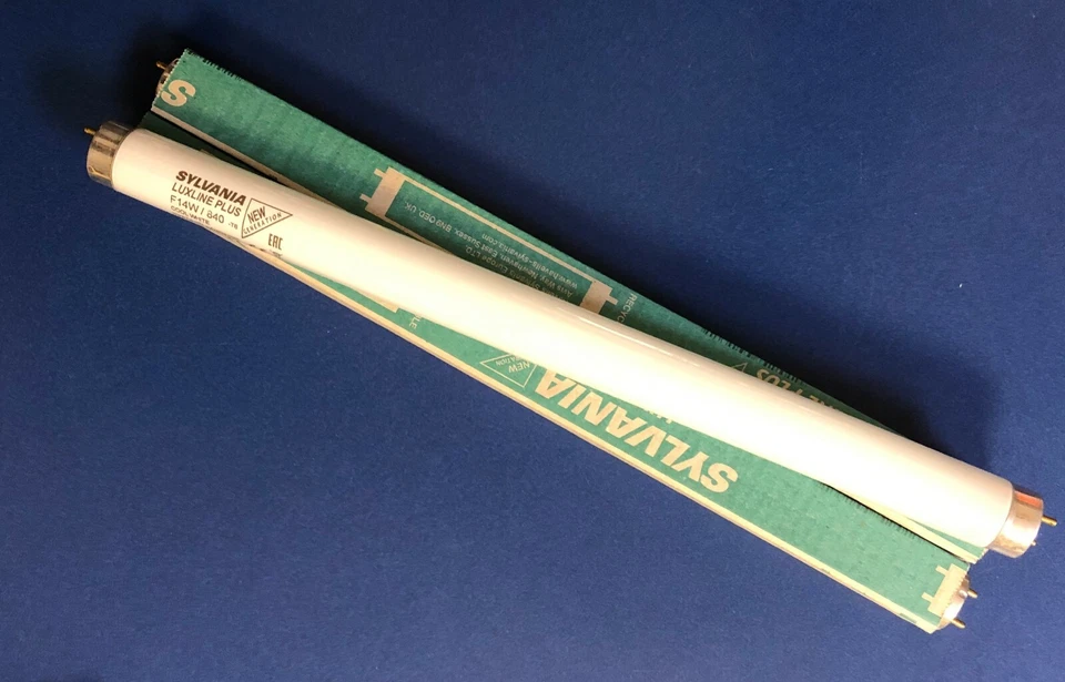 Sylvania/PHILIPS Tube Fluorescent F14W/840 T8 G13 360mm Ø26mm 14W - Photo 1/1