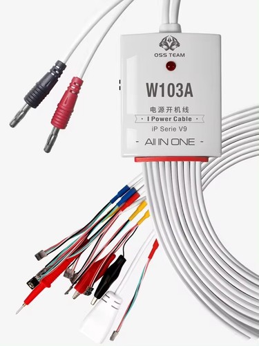 W103A V10 DC Current Power Supply Test Cable For iPhone 7 8 X 11 12 13 14 15 16 - Picture 4 of 8