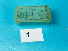 Datsun B110 1200 Fuse Box Cover # 1 with Some Defects Genuine NOS