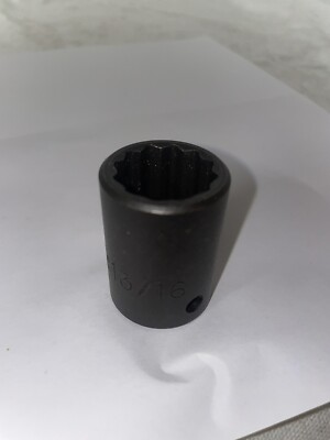 Proto 13/16  12 Point 1/2  Drive Impact Socket J7426 USA