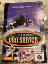 Tony Hawk  s Pro Skater for Nintendo 64 Manual